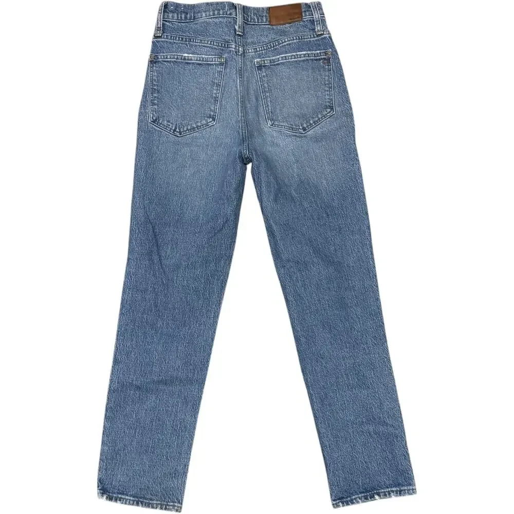 Madewell Classic Straight Leg High Rise Jeans 24